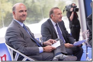 Pierre Gattaz et Pierre Moscovici (10)