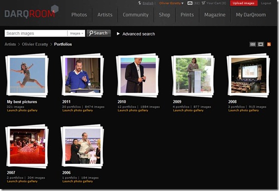 Albums Photo Olivier Ezratty sur Darqroom