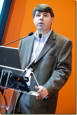 Alfonso Castro de Microsoft au Salon Solution Linux 2010 (1)