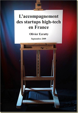 Couverture Guide Accompagnement Startups High-tech en France Olivier Ezratty Septembre 2009