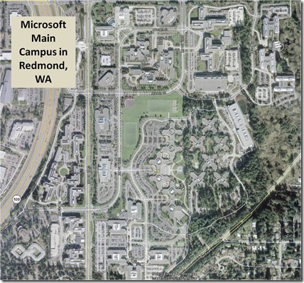 Microsoft Main Campus Redmond WA