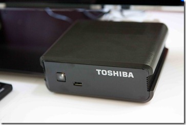 Set-top-box Toshiba créée par Netgem
