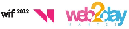 WIF and Web2Day logos