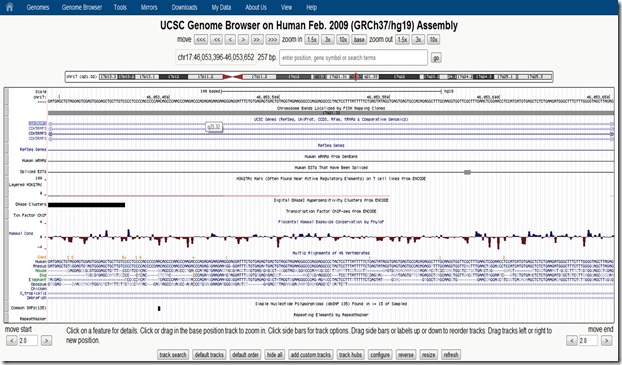 UCSC genome browser 4