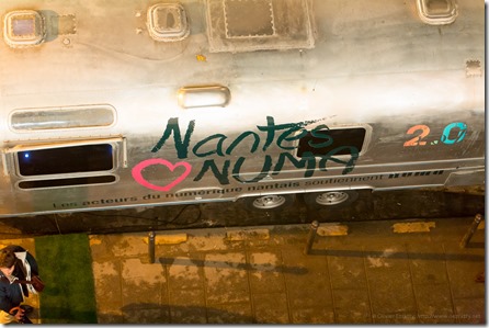 Nantes et son camion qui soutient NUMA