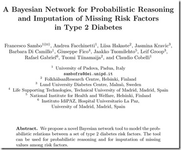 Bayesian And Diabetes 2