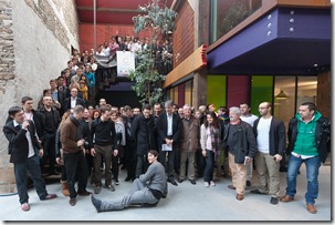 Equipes au complet du Startup Weekend Nantes Feb2011 (2)